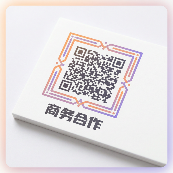 反差美女商务合作二维码