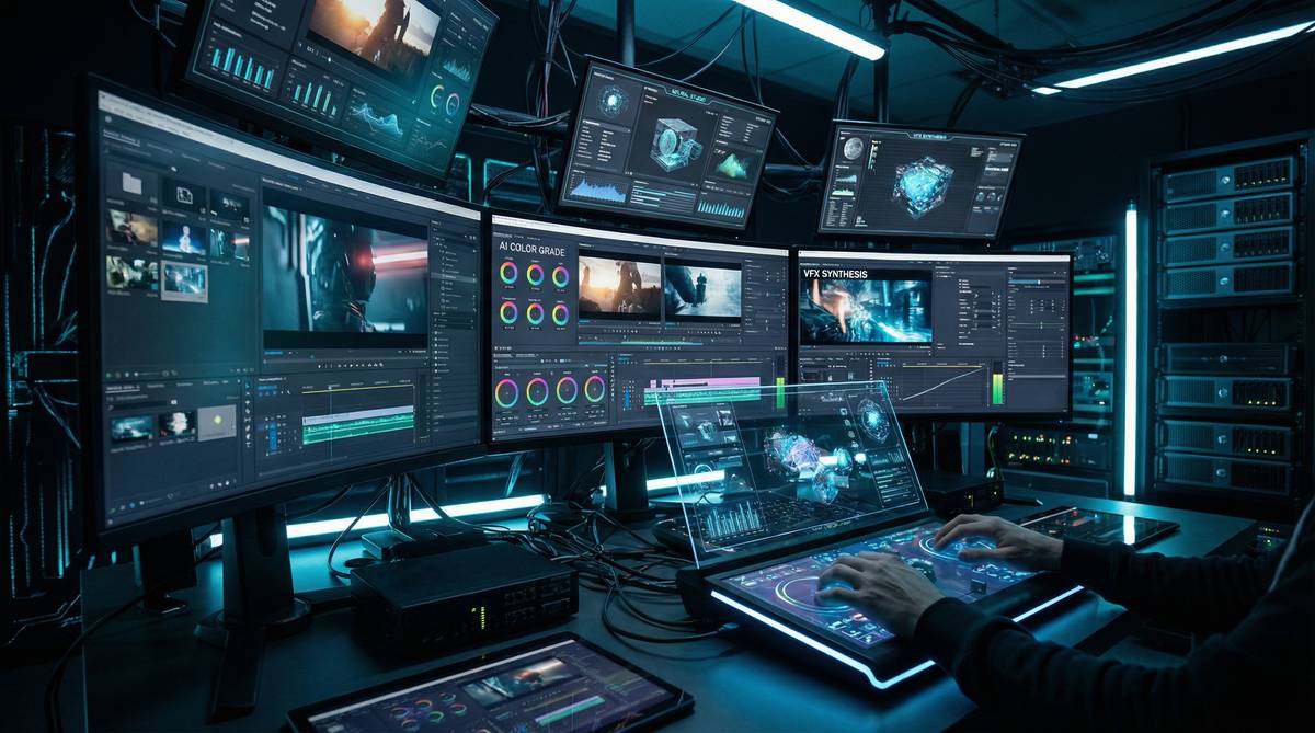 反差美女AI视频剪辑教程演示