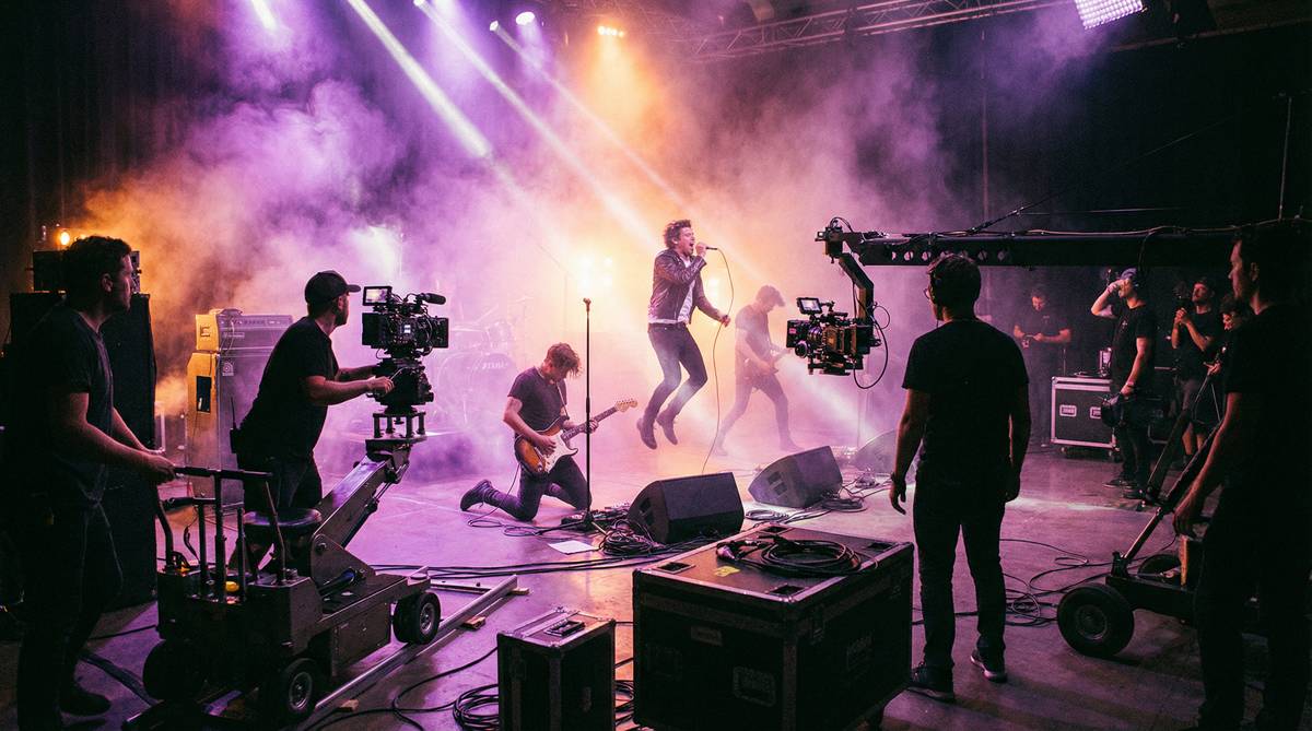 反差美女MV拍摄幕后花絮视频